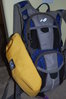 pack with new 'camera bag' attached